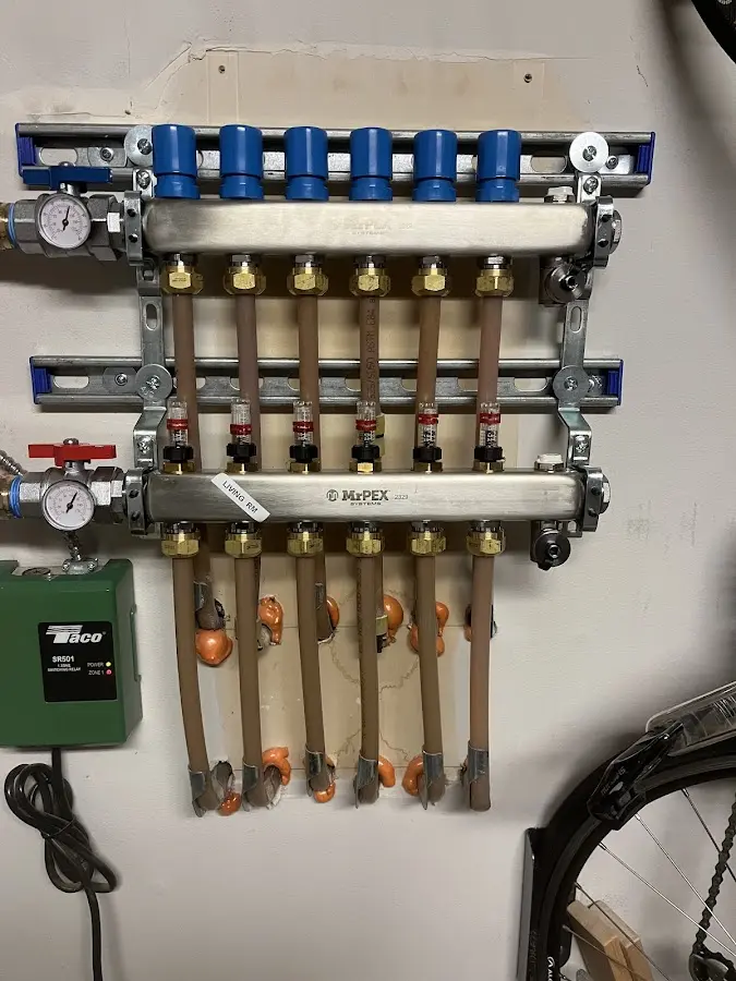 Plumber performing Leak Detection at a residential property in Plymouth